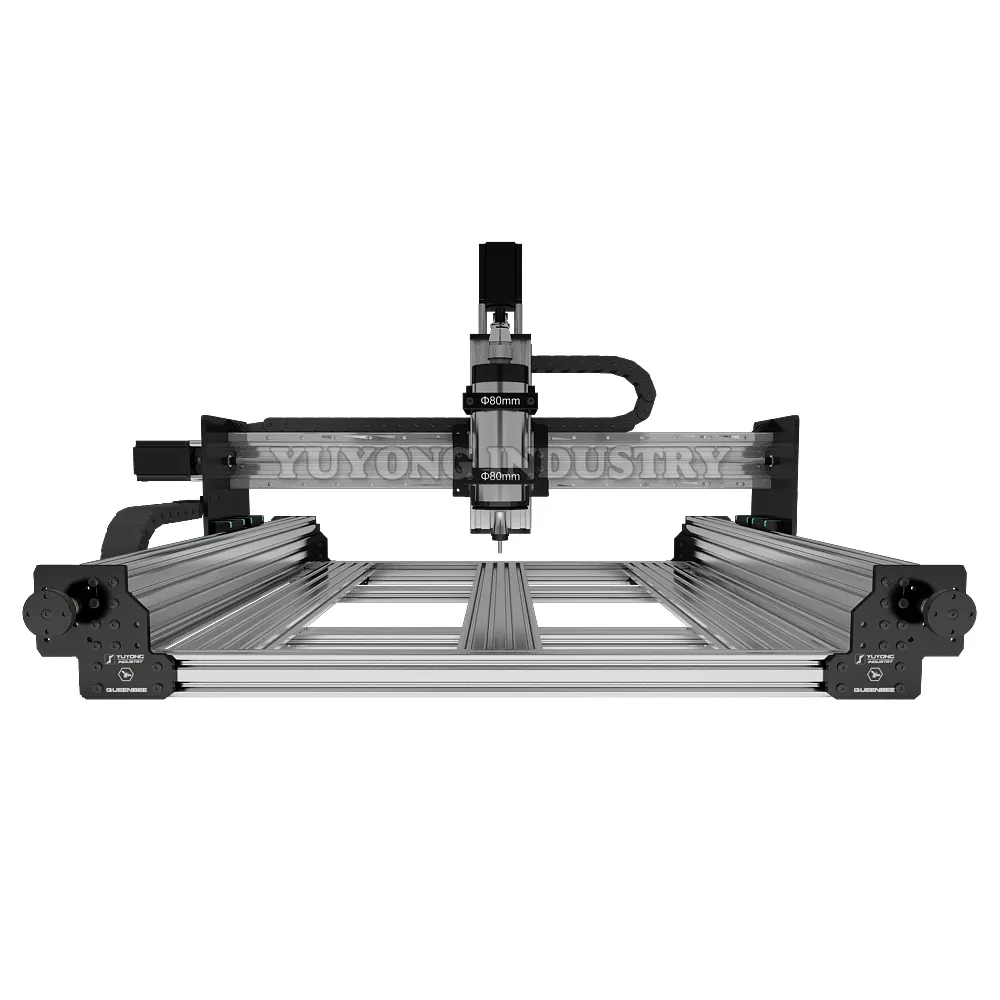 4แกน Queenbee PRO มั่นคงสูง CNC แกะสลักเราเตอร์1212 /Cnc เครื่องตัด/โฆษณา CNC เราเตอร์1200X1200ไม้เราเตอร์