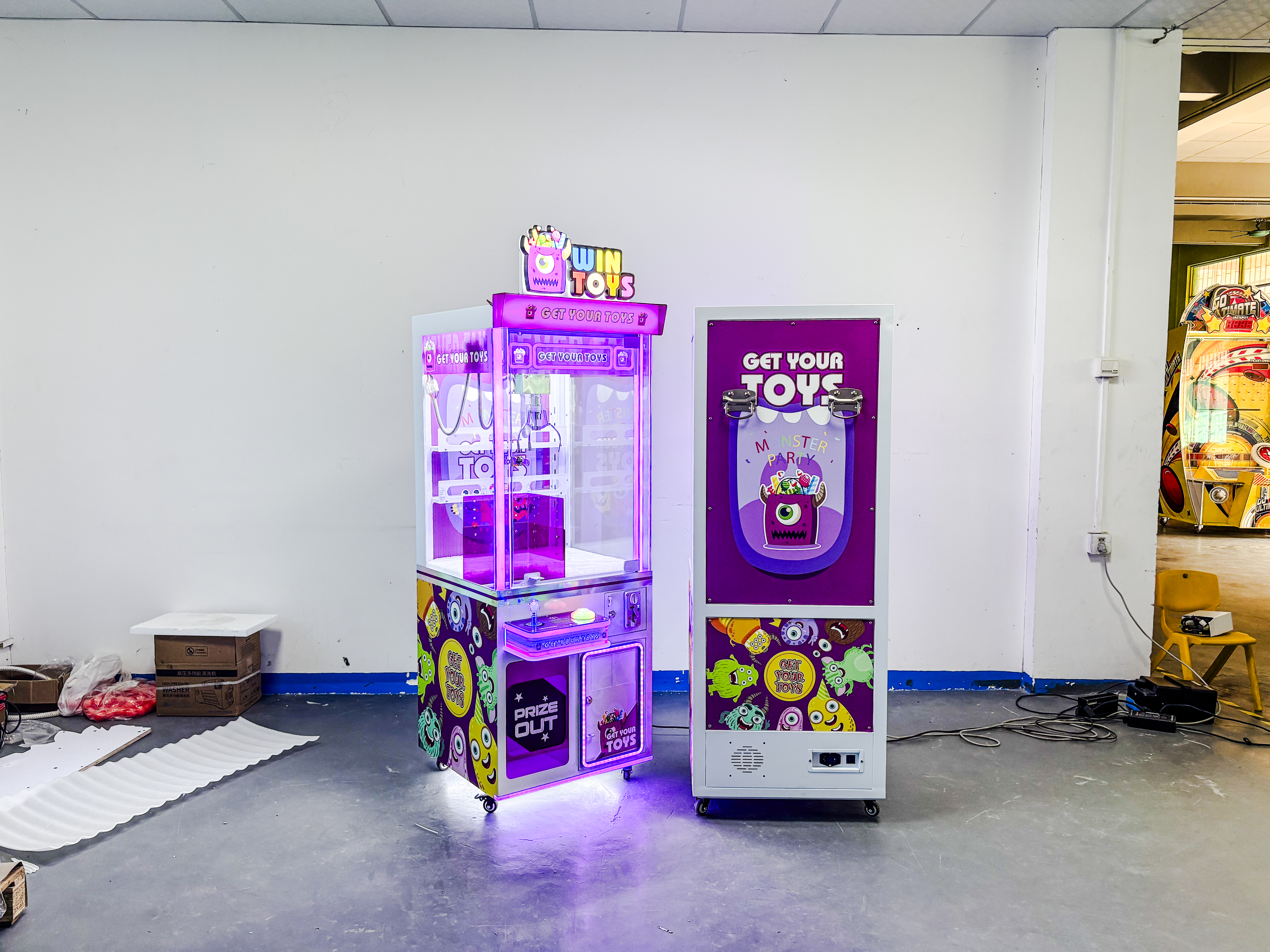 Tienda de Moster púrpura