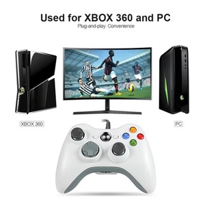 USB Wired <strong>Xbox</strong> <strong>360</strong> Gamepad Controller for PC ABS Material with Vibration Feature &amp; Switch Compatible Microsoft <strong>Xbox</strong> <strong>360</strong> Gaming - Product Image 4