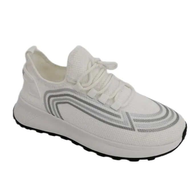 Blanco UCP transparente suela zapatillas de deporte de moda para las mujeres