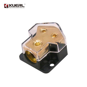 Toma de corriente de audio para coche, entrada 2GA, 2 x 4GA, cable de alimentación de cobre puro, divisor de asiento - Product Image 5