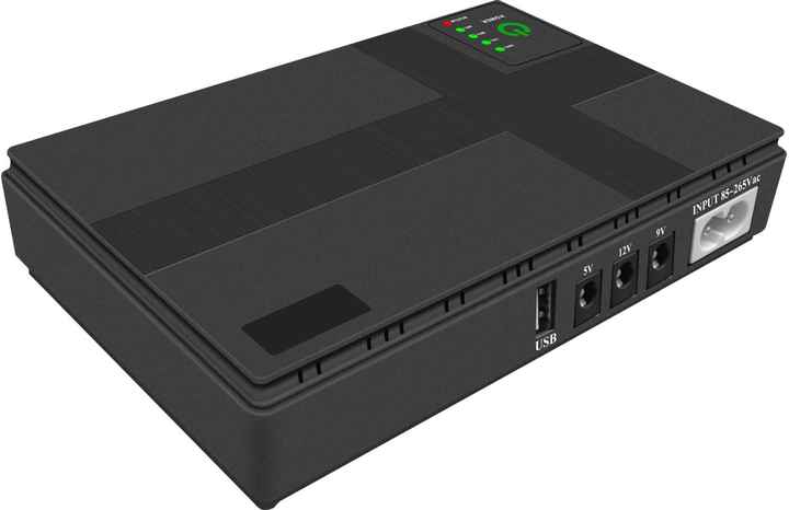 10400Mah Mini-Ups Dc Voeding Met 5vdc 9vdc 12vdc 15vdc 24vdc Output Poe Ups Voor Wifi Router Batterij Back-Up