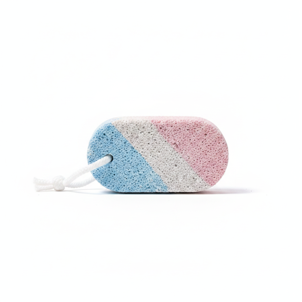 Pedicure Pumice Stone Tri-color Oval