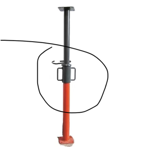 CS6.26 Steel <strong>Scaffolding</strong> for <strong>Building</strong> construction Formwork Steel Jack <strong>Base</strong> steel shoring prop - Product Image 1