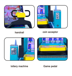 儿童街机跳跃视频硬币推送游戏1年保修，带数字印刷标志 - Product Image 6