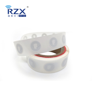 URL <strong>Programmable</strong> 13.56MHz 25mm Coated Paper Rfid NFC Blank Tags NTAG 213 144byte Rfid Tag for NFC-enabled <strong>Devices</strong>