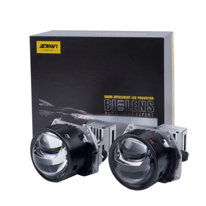 Car Headlight 65W <strong>12V</strong> Natural White 5500K <strong>E10</strong> <strong>Led</strong> Projector Lens 3.0 Bi <strong>Led</strong> Projector Lens in Auto Lighting System - Product Image 1