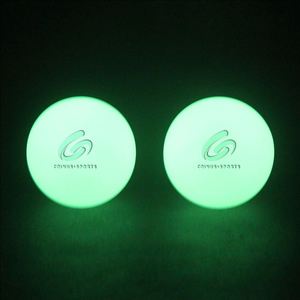 Kapalı PVC karanlık hokey topu köpük alan hokey topu kızdırma Lacrosse topu