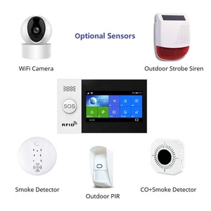 Sistema de seguridad inteligente para el hogar, sistema de alarma inalámbrico y con cable, WiFi, 4G, LTE, pantalla táctil IPS, con aplicación IOS y Android - Product Image 5