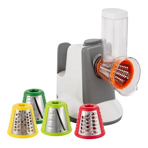 220V nhà <span class=keywords><strong>Presto</strong></span> salad Shooter Snack máy điện Nói Tiếng Pháp nhựa cho mài và cắt Châu Âu - Product Image 2