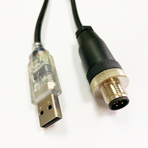 FTDI USB to M12 USB-RS485-WE-1800-BT RS485シリアル通信ケーブルデータダウンロードケーブルプログラミング制御コード - Product Image 1