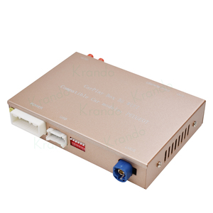 Krando Wireless apple Carplay Interface Android Auto Module Upgrade for <strong>Peugeot</strong> 2008 3008 Plug and Play Adapter Smart <strong>Box</strong>