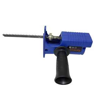 Portable Electric <strong>Drill</strong> to Electric <strong>Curved</strong> Saw Reciprocating Jig Saw Metal File Attachment/Reciprocating Saw Attachment Changes