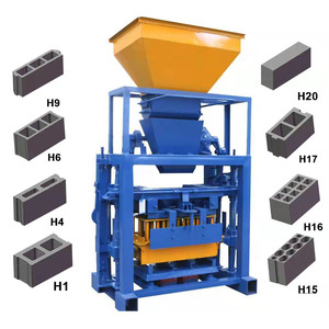 Máquina automática de fabricación de bloques y ladrillos QT4 para importador de ladrillos de cemento Máquina de ladrillos Coco en Túnez - Product Image 2