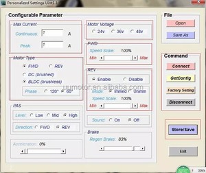 Программируемый контроллер bldc 24-48 в 30 А - Product Image 2