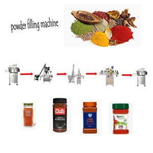Latte in polvere automatico spezie di cocco peperoncino al Curry completamente cacao Matcha caffè spezia Multi funzione di amido di proteine macchina di riempimento - Product Image 4