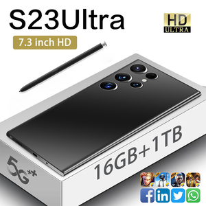 S23Ultra Multifunctional <strong>Function</strong> 7.3 Inch HD+Incell Exclamation Screen Phone with Beauty Camera AG Glass Rear Cover RTS - Product Image 2
