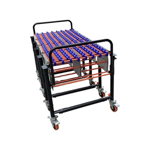 Gravity Portable Roller <strong>Conveyor</strong> Customized Retractable Flexible Roller <strong>Conveyor</strong> for Warehouse Food <strong>Unloading</strong> and <strong>Loading</strong> - Product Image 6