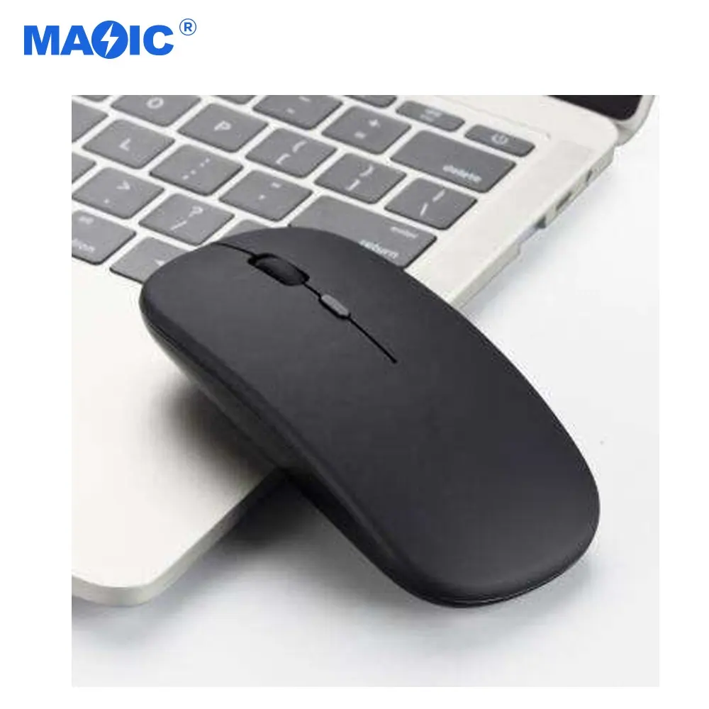 Promuovi il nuovo Mouse Wireless ricaricabile 2.4GHz Mouse Opto-elettronico silenzioso ultrasottile per l'ufficio del Computer portatile di casa usa il Mouse del Computer