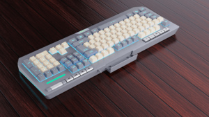厂家批发RGB背光键盘12种照明模式104键游戏键盘USB有线键盘 - Product Image 4