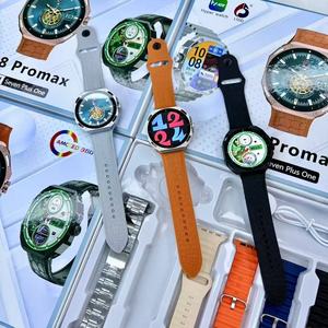 ギフトボックススーツ7 In1 7ウォッチストラップワイヤレス充電器AMOLEDスクリーン2025スマートウォッチ7 + 1ウルトラ7イン1ストラップV18プロマックス - Product Image 1