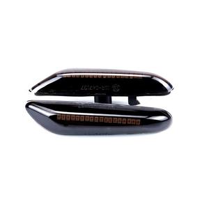Dinamik dönüş sinyal ışığı flaşör göstergesi flaşör BMW E90 E92 E60 E87 E82 X serisi için Led yan işaret lambaları göstergesi - Product Image 1