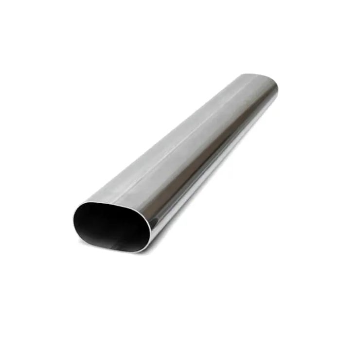 Q235 25*10*1mm saldato piatto ovale tubi in acciaio mobili tubi di ferro tubo ovale zincato tubo in acciaio al carbonio di forma ovale