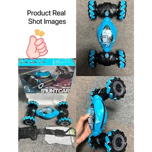 AiJH รถควบคุมระยะไกลราคาถูก 4WD Rc ขับรถสองด้านอัตโนมัติ RC รถดริฟท์ <span class=keywords><strong>360</strong></span> หมุนมือแรงโน้มถ่วงท่าทาง Rc รถผาดโผน - Product Image 5