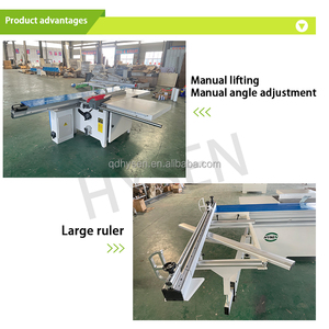 Hysen Precision Panel <strong>Saw</strong> High Quality Woodworking Manual Table <strong>Saw</strong> 45 90 Degree Adjustment <strong>Function</strong> Reliable Cutting <strong>Function</strong> - Product Image 4