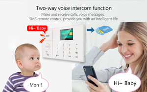 Tuya Smart Life-sistema de alarma inalámbrico, Kit de seguridad con pantalla LCD, GSM, Wifi - Product Image 4