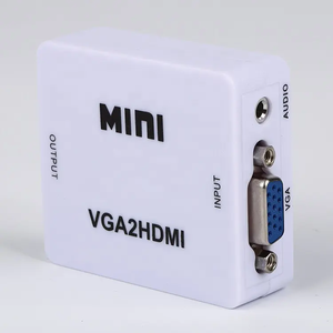 Cheap Price Plug and Play 1080P Mini VGA2HD Adapter with Audio <strong>VGA</strong> to HD Converter Box - Product Image 2
