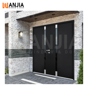 דלתות כניסה לבית נירוסטה כניסה ראשית דלתות ביטחון כניסה ראשית - Product Image 4