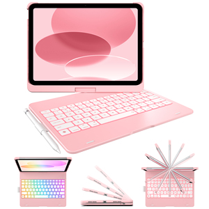 iPad第10代360度旋转外壳键盘iPad 10.9英寸2022 - Product Image 5