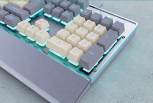 Mini teclado para juegos retroiluminado con LED RGB, interfaz USB y BT, nuevo combo de ordenador portátil para escritorio, inglés, coreano, ruso en caja - Product Image 4