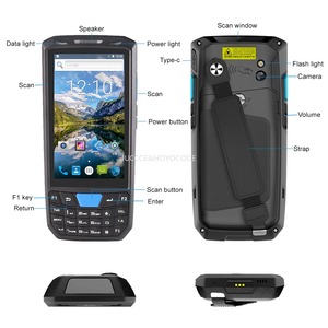 Android 2d QrコードリーダーハンドヘルドターミナルPda AndroidバーコードスキャナーNfc Rfidリーダー付き医療機器Pdas - Product Image 2