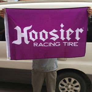 Çift sıra dikiş tüm 4 taraf % 100% Polyester 100 denye 2x3 FT 2x4 FT 3x5 FT özelleştirilmiş bayrak Banner ile tuval başlık - Product Image 5