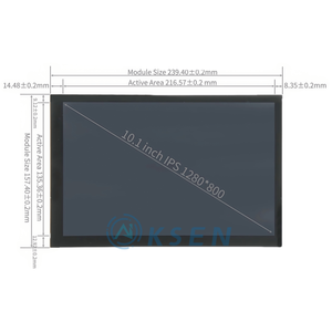 AI-KSEN- EParthub 10,1 дюймов Raspberry Pi с сенсорным экраном Raspberry Pi с корпусом - Product Image 3