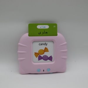 112 Karten 224 Wörter Englisch Arabisch Zweisprachige Sprache Früh pädagogische Lern karte Spielzeug Sprechen Kognitive Lernmaschine - Product Image 3