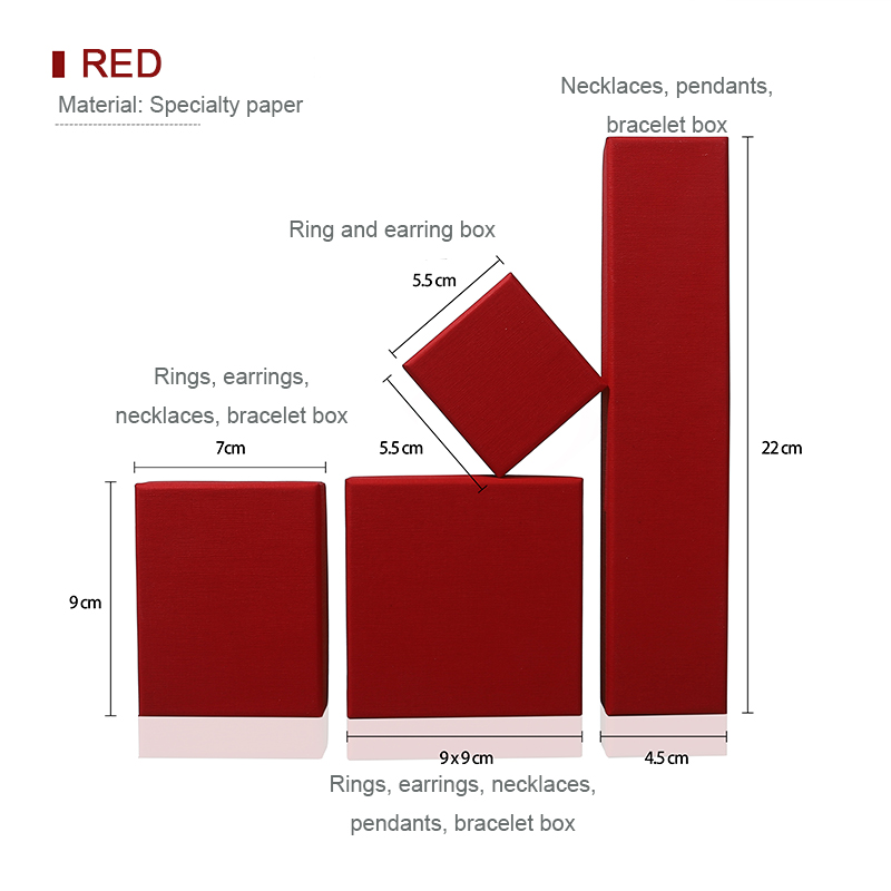 Size1:5.5*5.5*4 Red