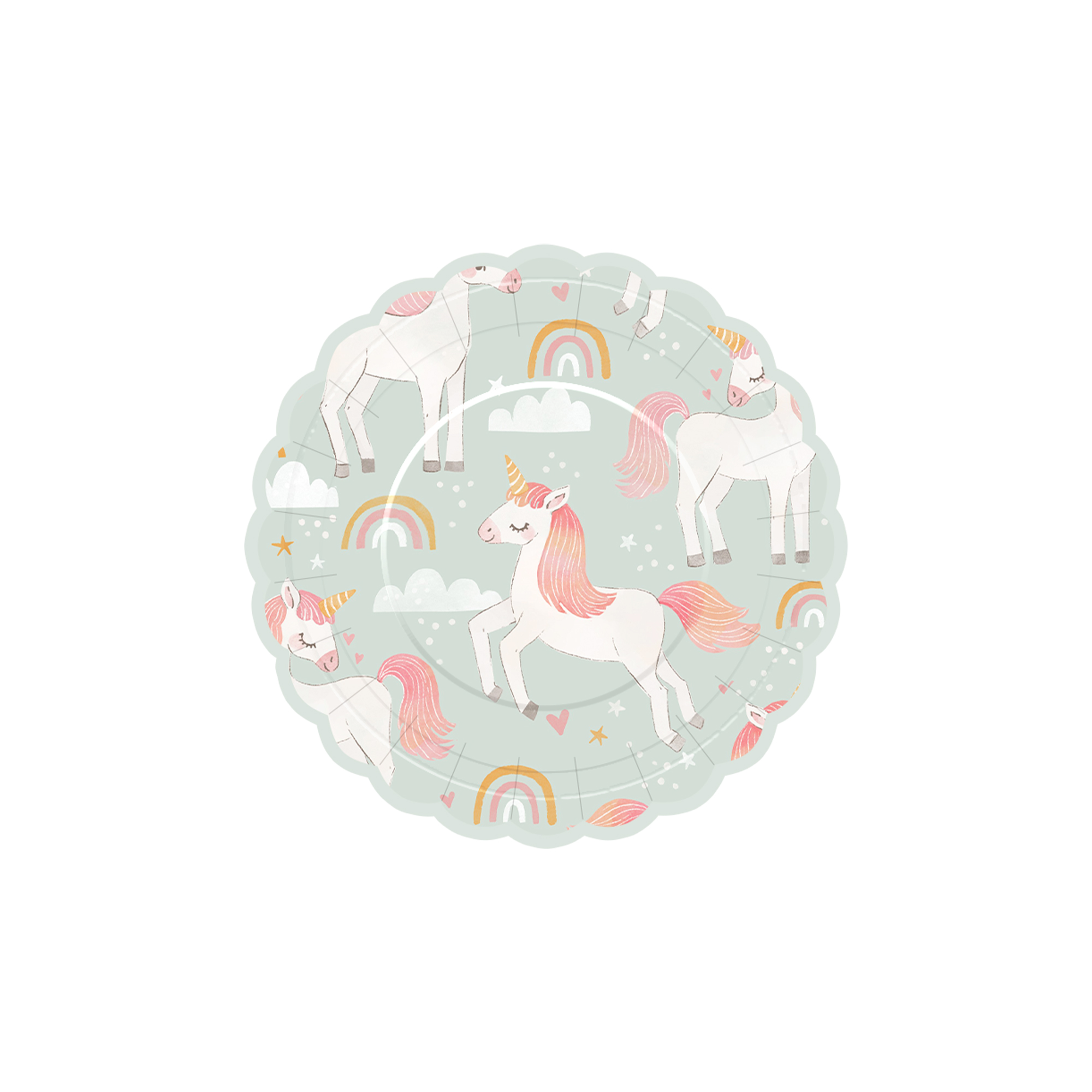 7 inch paper plate*8 pcs