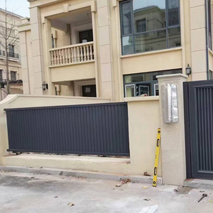 Современные водонепроницаемые алюминиевые панели для забора и ворот для сада и виллы, 6x8 футов, с коэкструзионным покрытием, не требующие особого ухода - Product Image 2