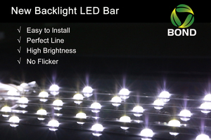DC12V 24V High Power Edge-lit RGB <strong>Led</strong> Strip Lights bar with Lens for Light Boxes
