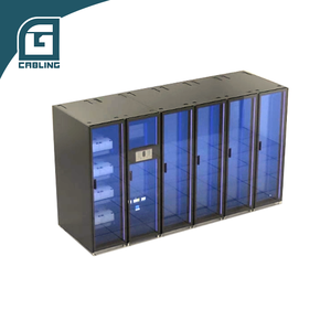 Gcabling Sistema de monitoreo de centro de datos inteligente Solución de productos Modular Todo en uno Gabinete de rack de servidor de red con aire acondicionado - Product Image 6