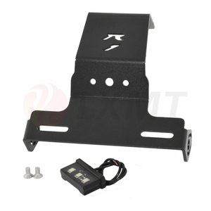 Motosiklet LED arka plaka çerçevesi kısa kuyruk braketi plaka çerçevesi YAMAHA YZF <span class=keywords><strong>R1</strong></span> 2009-2014 için