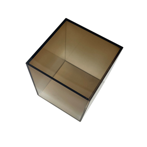Custom Large Size Portable Eco-Friendly Acrylic Office <strong>Storage</strong> Boxes Modern Gradient Design Recyclable - Product Image 4