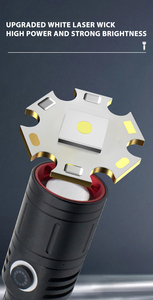 <span class=keywords><strong>Laser</strong></span> Trắng 500lm Hợp kim nhôm di động EDC Đèn pin <span class=keywords><strong>Torch</strong></span> cắm trại săn bắn Đèn pin nước bằng chứng Mini <span class=keywords><strong>torch</strong></span> đèn pin - Product Image 6