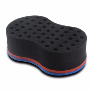 Ruyan người đàn ông da đen ma thuật tóc xoắn xốp linh sam <span class=keywords><strong>afro</strong></span> dreadlocks xoăn bàn chải cuộn sóng Xoắn bàn chải bọt biển tóc braider công cụ - Product Image 4