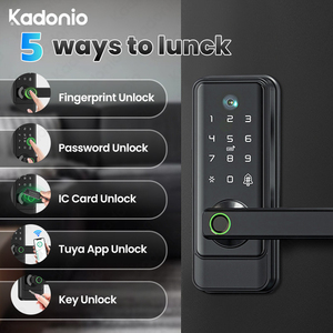 Kadonio Ring Bell Camera Smart WiFi catenaccio automatico serrature per porta telecomando APP di sicurezza Smart Lock per la casa