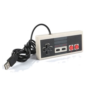 Controlador de juego con cable USB retro clásico para Nintendo PC OS System Joystick Handle Factory