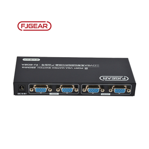 Matriz VGA Fjgear de 2 entradas y 2 salidas, entrada de señal VGA bidireccional al mismo tiempo boradwidth 250MHz 1080p - Product Image 2